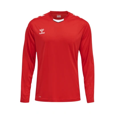 Abbildung von Hummel CORE XK POLY Langarmshirt, Herren, Größe: XL, True red