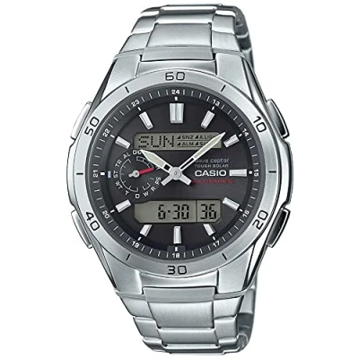 Abbildung von Casio HerrenArmbanduhr Analog Digital Quarz Edelstahl WVA M650D 1AER