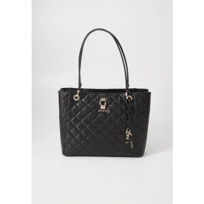 Abbildung von Guess Bessey NOEL TOTE Handtasche, Damen, Größe: One Size, Black