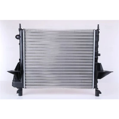 Abbildung von NISSENS 63949 Kühler, Motorkühlung Aluminium 430 377 22 Kühlrippen mechanisch gefügt