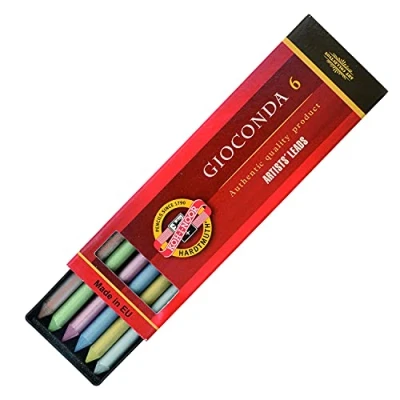Abbildung von Koh I Noor Metallic Farbminen für Fallbleistift (6 Stück), 4380000001PK