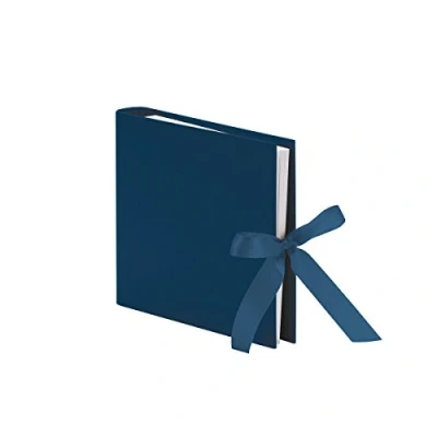 Abbildung von Rössler Papier 13161147906 Fotoringbuch mit Schleife S.O.H.O., 230 x 210 mm, 50 Seiten, Navy, 1 Stück