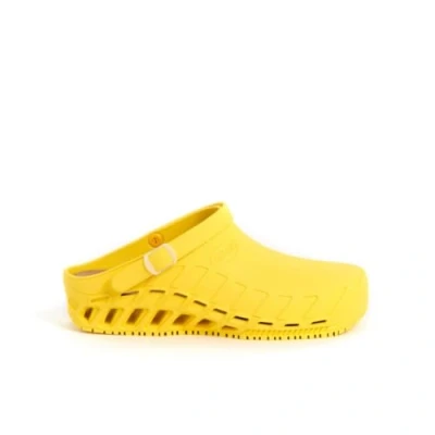 Abbildung von Scholl Unisex Clog Evo Health Care Professional Shoe, Gelb, 40 EU