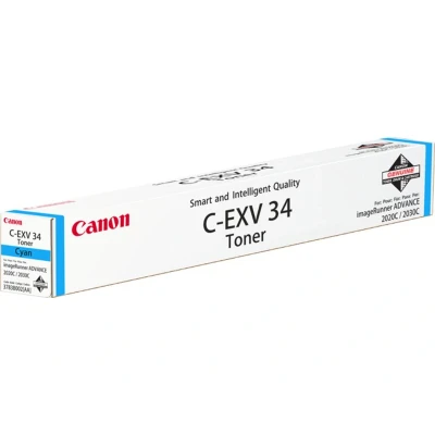 Abbildung von Canon C EXV 34 Cyan Toner (Original)