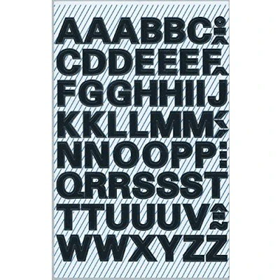 Abbildung von AVERY Zweckform 3780 Buchstaben Etiketten (A Z, 76X120 mm, wetterfeste Folie) 130 Aufkleber