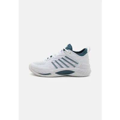 Abbildung von K SWISS Hypercourt Supreme 2 CLAY Tennisschuh für Sandplätze, Herren, Größe: 44, White/stargazer Textil/synthetik