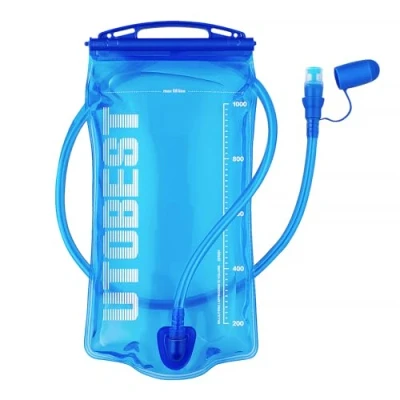 Abbildung von UTOBEST Trinkblase 1L/1,5L/2L/3L Wasserblase für Trinkrucksack, BPA frei Auslaufsicher Wasserreservoir Laufen, Wandern, Radfahren