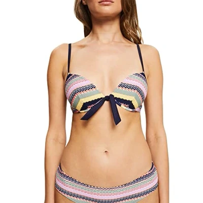 Abbildung von ESPRIT Damen Antigua Beach pad.Plunge Bra Bikini, Navy 3, 36 C