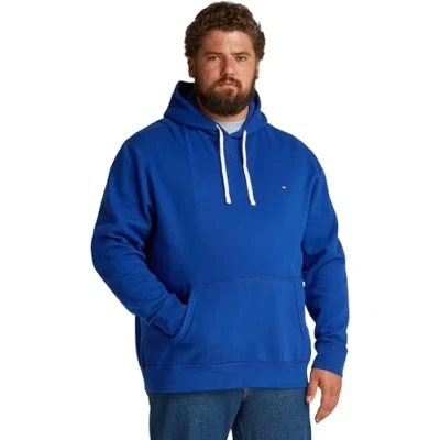 Abbildung von Tommy Hilfiger Essential Hoody Sweatshirt, Herren, Größe: 4XL, Wedge blue