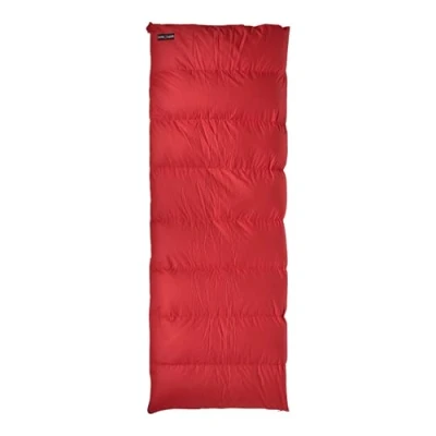 Abbildung von LOWLAND OUTDOOR Companion Economy Daunen Deckenschlafsäcke, Rot, 210x80 cm