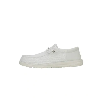 Abbildung von Heydude Wally FUNK MONO Sportlicher Schnürer, Herren, Größe: 41, White Schuhe