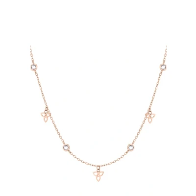 Abbildung von Tamaris Halskette Rose goldcoloured, Damen, Größe: One Size, gold coloured