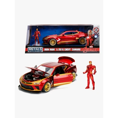 Abbildung von Marvel Ironman 2016 Chevy Camaro SS mit Figur