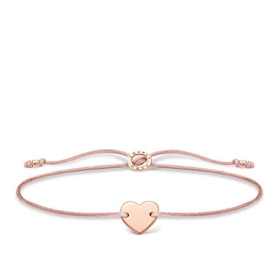 Abbildung von Thomas Sabo Armband Herz roségold vergoldetes Silber A1996 597 19 L20V