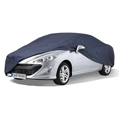 Abbildung von CARTREND 70334 Fahrzeugabdeckung Vollgarage XL 209 522 Blau