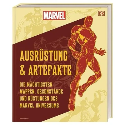 Abbildung von MARVEL Ausrüstung und Artefakte: Die mächtigsten Waffen, Gegenstände Rüstungen des Universums