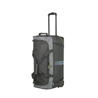 Abbildung von Travelite Basics Active Trolley RT 70cm Anthrazit/Lemon Weichgepäck