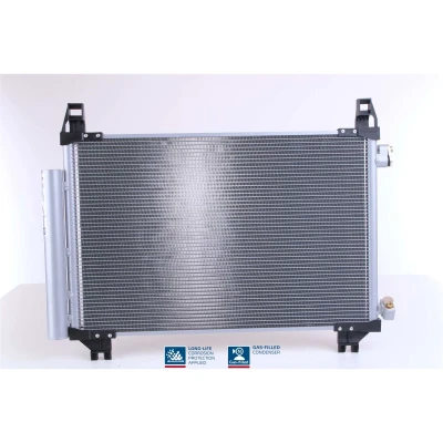 Abbildung von NISSENS 940270 Klimakondensator mit Trockner Aluminium 528 R 134a