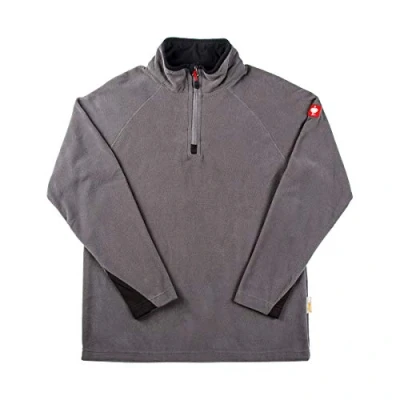 Abbildung von Engelbert Strauss Herren Fleecepullover Troyer dryplexx Micro, Farbe:anthrazit, Größe:XL