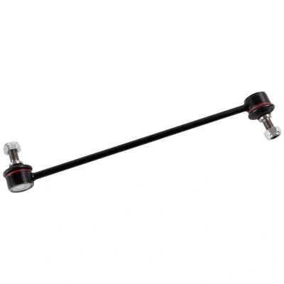 Abbildung von febi BILSTEIN 33760 Koppelstange Vorderachse links, rechts 282 M10 x 1,25 Plus mit selbstsichernder Mutter Stahl silber NISSAN: Pixo