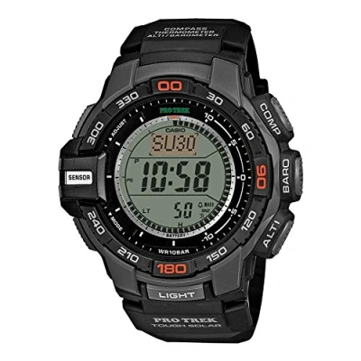 Abbildung von Casio Herren Digital Quarz Uhr mit Resin Armband PRG 270 1ER