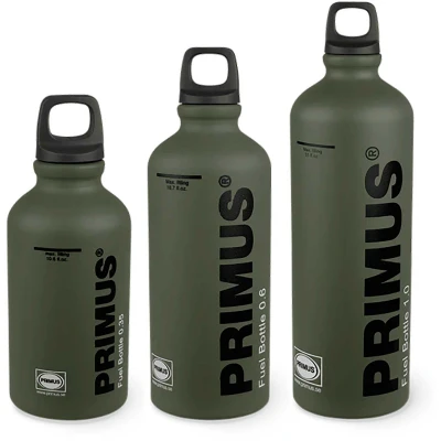 Abbildung von PRIMUS Brennstoffflasche 0,35 L Aus Extrudiertem Aluminium für Benzinkocher Camping Brennstoffflaschen Multifuel Kocher Campingkocher Benzin Dieselkocher