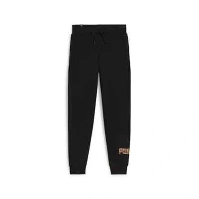 Abbildung von Puma ESS Animal Pants Jogginghose, Damen, Größe: XL, Black