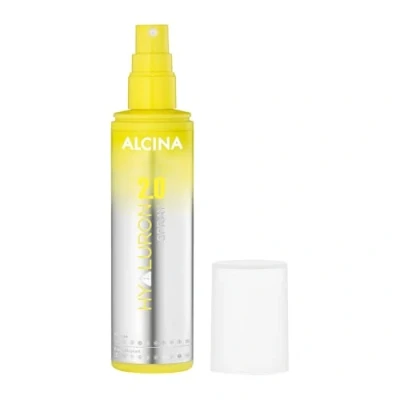 Abbildung von ALCINA Hyaluron 2.0 Spray (125 ml) für trockene &amp; spröde Haare Glanz Geschmeidigkeit verhindert Hitzeschäden bis zu 230C Haarpflege mit Hyaluronsäure Kaktusfeigenextrakt
