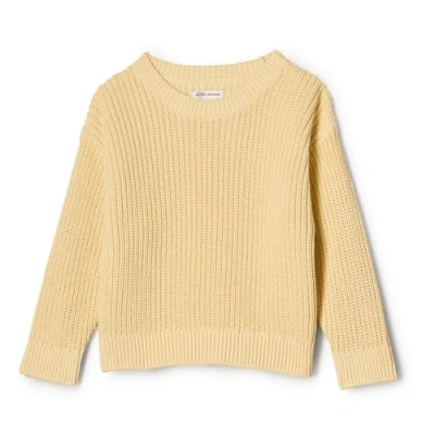 Abbildung von Amazon Essentials x Sofia Grainge Unisex Baby Pullover, Buttergelb, 6 9 Monate