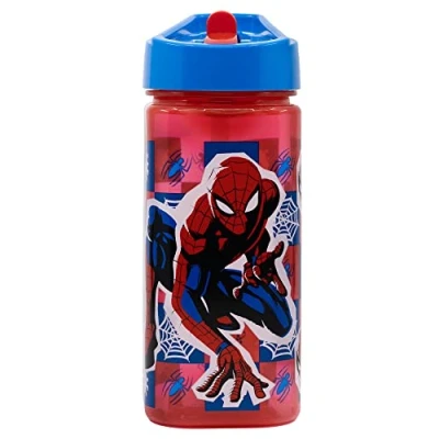 Abbildung von Stor SPORT VIERKANTFLASCHE 530 ML SPIDERMAN ARACHNID GRID, Bunt