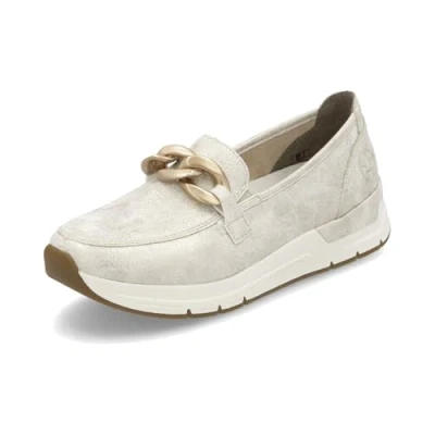 Abbildung von Rieker Damen Slipper, Größe:42 EU