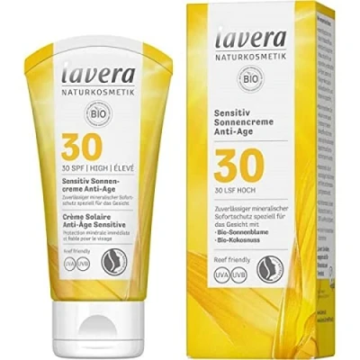 Abbildung von Lavera sensitiv Sonnencreme anti age Lsf 30