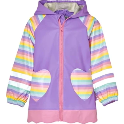 Abbildung von Playshoes Wind und wasserdicht Regenmantel Regenbekleidung Unisex Kinder,Einhorn,92