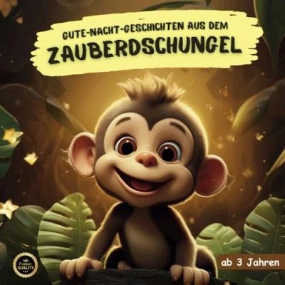 Abbildung von Gute Nacht Geschichten aus dem Zauberdschungel: Ein Kinderbuch mit bezaubernden, tierischen für Kinder ab 3 Jahren