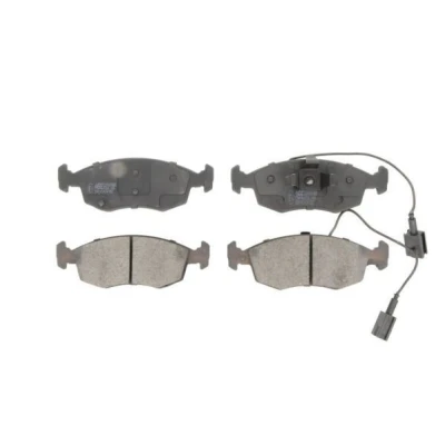Abbildung von ABE C1F065ABE Bremsbelagsatz Vorderachse mit akustischer Verschleißwarnung FIAT: 500 Hatchback, Grande Punto Evo Hatchback