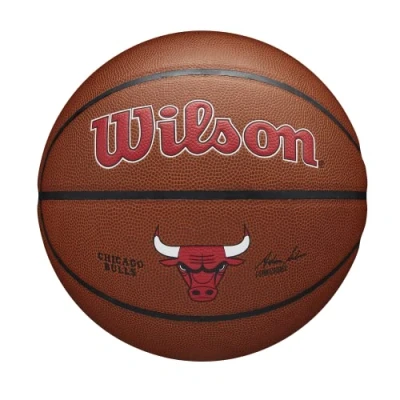 Abbildung von Wilson Basketball TEAM ALLIANCE, CHICAGO BULLS, Indoor/Outdoor, Mischleder, Größe: 7