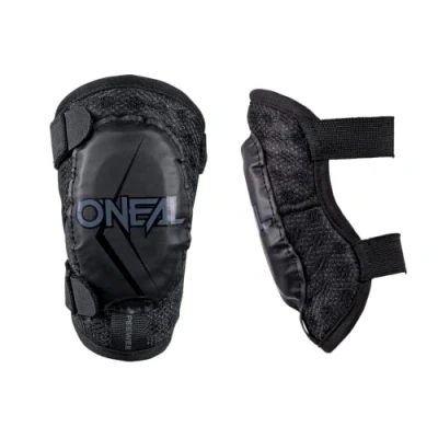 Abbildung von O&#039;NEAL Ellenbogenprotektor Kinder Motocross Enduro Bequeme und dynamische Passform, Verstellbar durch elastische Bänder, Alter von 4 9 Jahren Pee Wee Elbow Guard Schwarz Weiß Größe M/L
