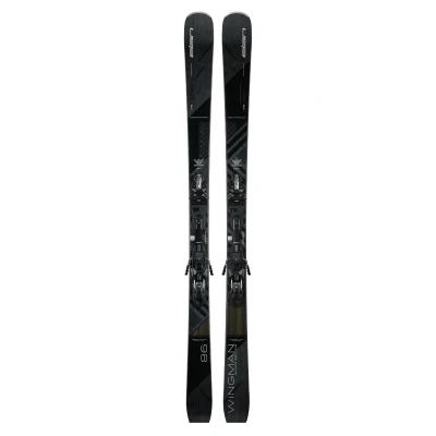 Abbildung von Elan Wingman 86 Black Edition + EMX 12 23/24 Skier