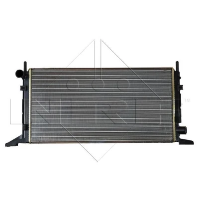 Abbildung von NRF 509500 Kühler, Motorkühlung Aluminium 600 322 34 Kühlrippen mechanisch gefügt FORD: ESCORT 4 Kombi, 4, ORION 2