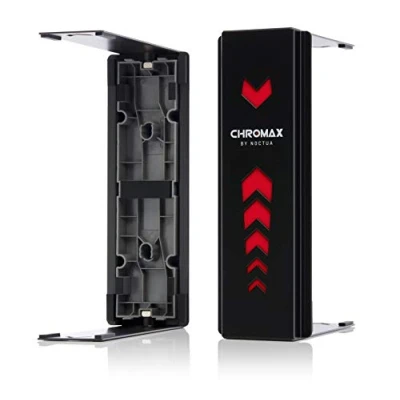 Abbildung von Noctua NA HC3 chromax.swap, Kühler Abdeckungen für NH D15, D15S und D15 SE AM4 (Schwarz)