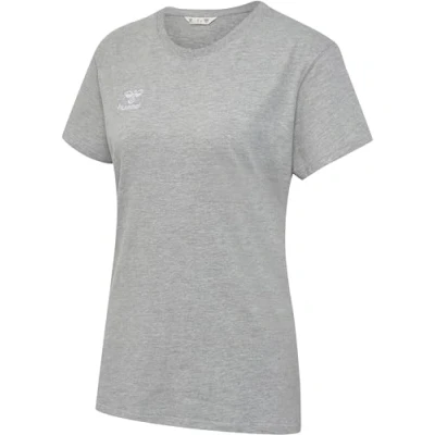 Abbildung von Hummel Tshirt basic, Damen, Größe: 40, Grey melange