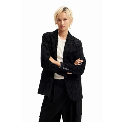 Abbildung von Desigual AME SICI Blazer, Damen, Größe: XS, Black