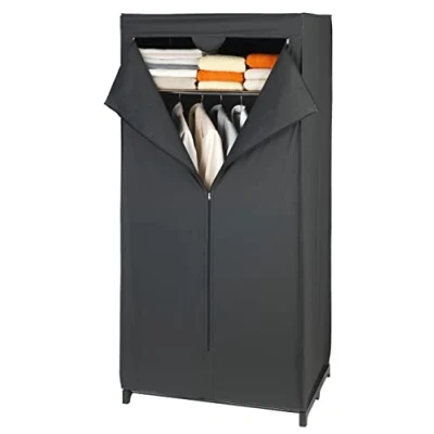 Abbildung von WENKO Kleiderschrank Deep Black mit Ablage