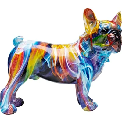 Abbildung von Kare Design Dekofigur »Deko Figur Frenchie Bunt 24cm«