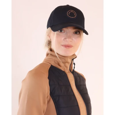 Abbildung von Montar Cap Crystal Beige Logo Schwarz One size