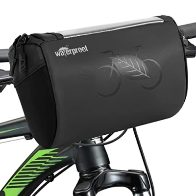 Abbildung von WOTOW Lenkertasche Fahrrad wasserdichte wetterfeste Fahrradtasche Lenker reflektierende mit wasserdichtem Touchscreen für e Bike MTB