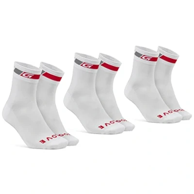 Abbildung von GripGrab Classic Regular Cut 1er und 3er Set Sommer Fahrradsocken Rennrad Mountainbike Indoor Cycling Radsport Socken