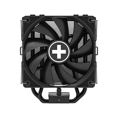 Abbildung von Xilence M705D AMD und Intel CPU Kühler, 2x 120mm Black PWM Lüfter, 220W TDP, schwarz