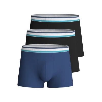 Abbildung von CALIDA Natural Benefit Boxershorts Herren, im 3er Pack, weicher Elastikbund