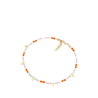 Abbildung von Elli Summer LOOK Basic Fußkettchen goldcoloured, Damen, Größe: 22, Gold coloured